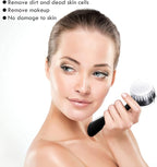 3 Pieces Facial Cleansing Brush Acrylic Handle Face Scrubbers Soft Bristle - Image 7