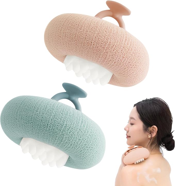 2Pack 2-in-1 Sunflower Bath Ball by SYCOOVEN