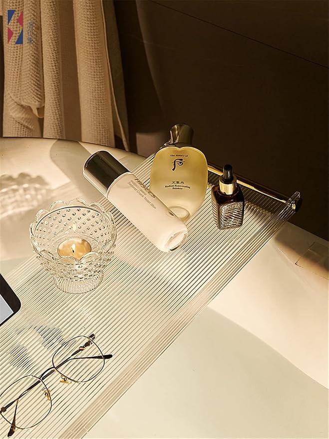 WANLIAN 33-Inch Luxury Bathtub Caddy Tray - Image 2