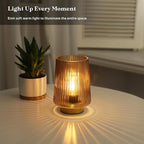 Battery Operated Lamp with Timer, Aesthetic Cordless Battery Powered Accent Lamp - Image 7