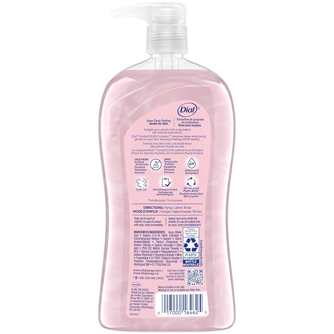 Dial Body Wash, Pamper & Indulge, Silk & Magnolia, 32 fl oz - Image 2