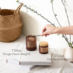 M&SENSE LavenderVanilla Scented Christmas Candle Gift, Aromatherapy Candle Set - Image 5