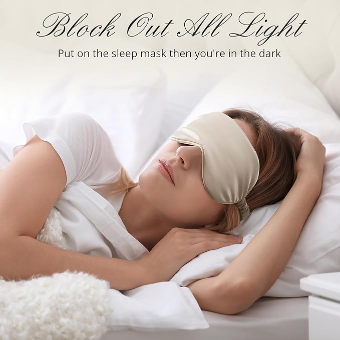 BOKOR Adjustable Silk Sleep Eye Mask - Image 5