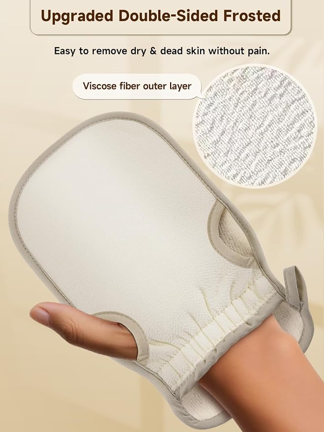 Exfoliating Glove Machine Washable Newly Upgraded - Image 3