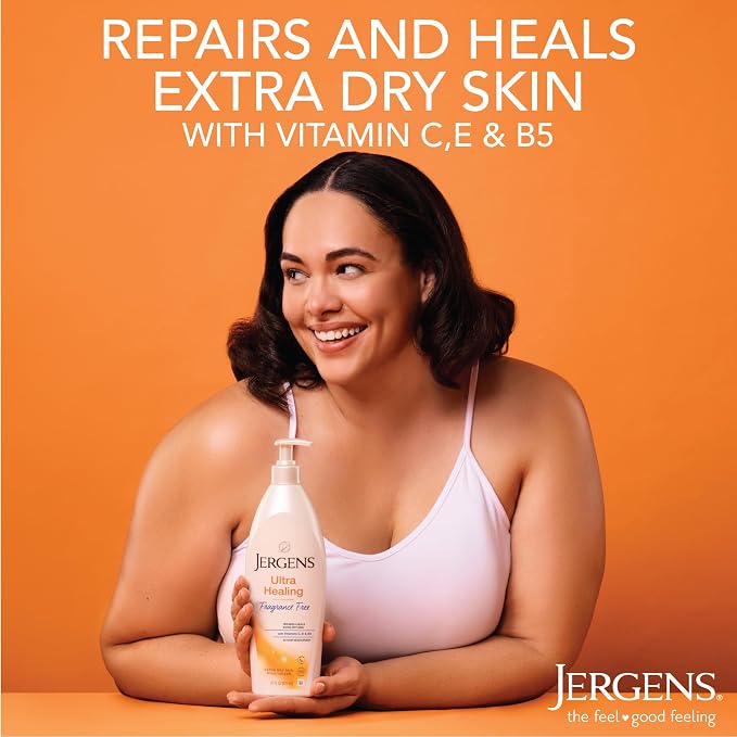 Jergens Ultra Healing Dry Skin Lotion, Hand and Body Moisturizer - Image 4