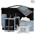 Gift Baskets for Men Bath Set Body & Earth Leathers Mens Body Wash Set by BODYEARTH