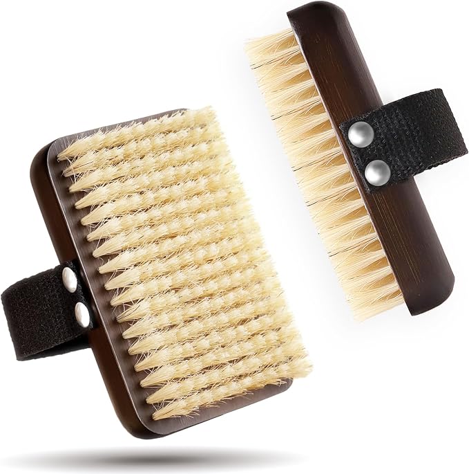 Dry Brushing Body Brush, Azymi Shower Brush - Image 7