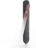 GERMANIKURE Glass Nail File in Suede Sleeve by GERMANIKURE