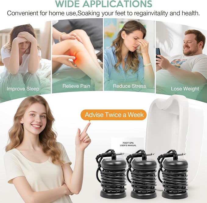 Ionic Foot Bath Detox Machine, Ion Foot Detox Spa - Image 7