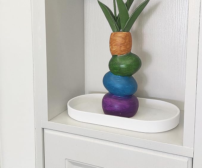 White Small Tray, 3 Pack Oval Tray - Image 9
