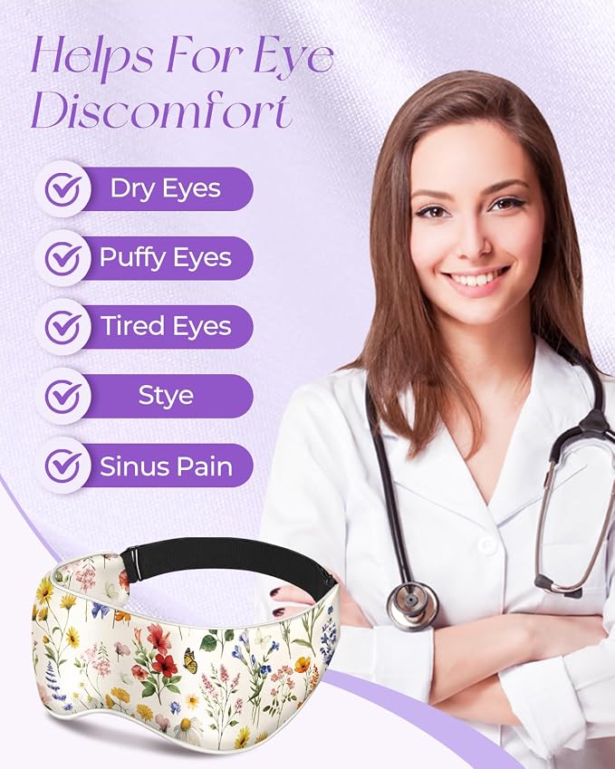 Miss Adola Silk Weighted Eye Mask - Image 2