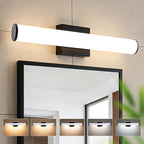 Bathroom Light Fixtures Over Mirror 22IN, 19W 5CCT Dimmable Modern Vanity Lights by sacorlux