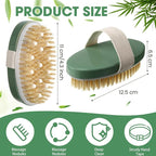 Gejoy 10 Pcs Dry Brushing Body Brush - Image 2