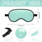Sintege 4 Pcs Silk Eye Mask for Sleeping Kids Soft Eye Cover - Image 2