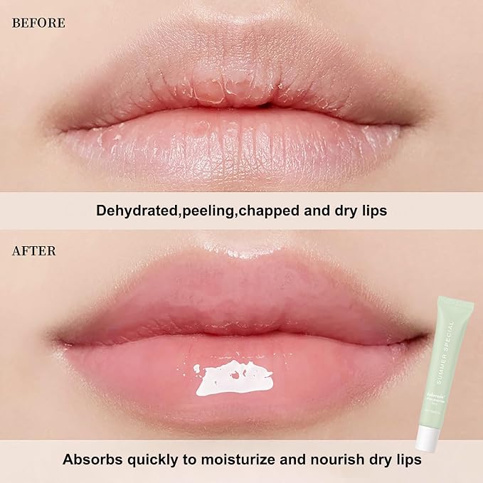 4 PCS Lip Glossy Butter Nourishing Balm, Lightweight, Non-Sticky, Long-lasting - Image 4