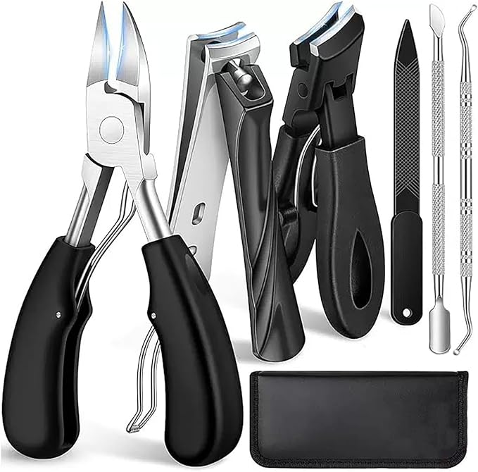 Toenail Clippers for Thick Toenails for Seniors Angled Head Large Toe Nail by Unknown
