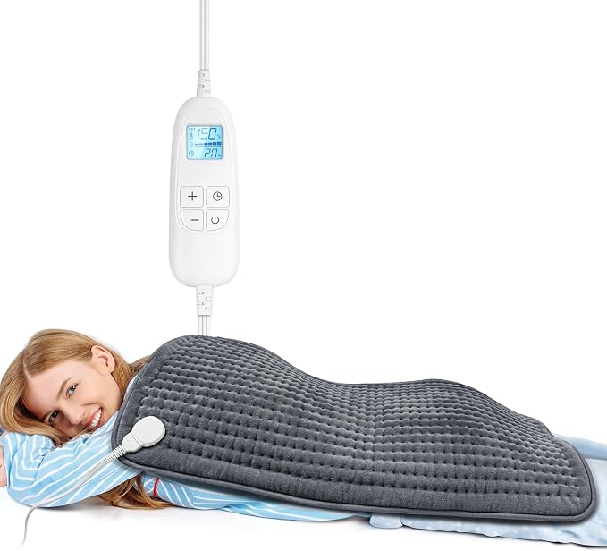 FluffyWarmth Electric Heating Pad by FluffyWarmthHeatingPad