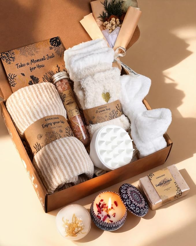 Coralogo Natural Spa Gift Baskets by Coralogo