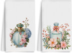 2PCS Perfume Bottle Floral Gifts by Unknown