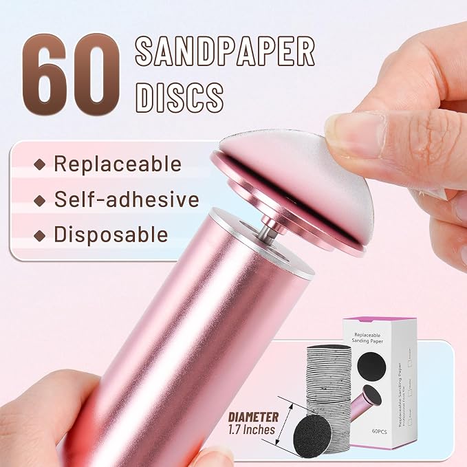 Dermawave Electric Foot File Callus Remover - Image 2