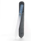 GERMANIKURE Glass Nail File in Suede Sleeve by GERMANIKURE