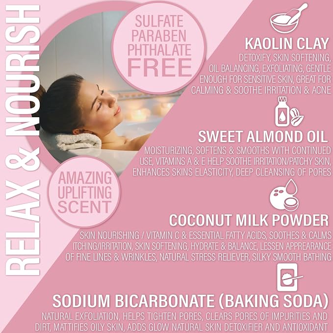 Luxiny Vegan Milk Bath Soak Made - Image 2