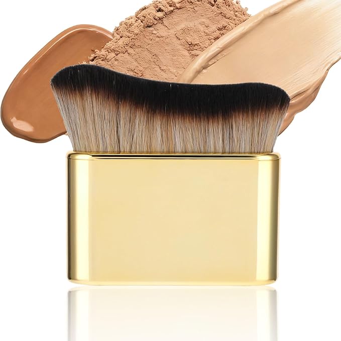Professional Kabuki Foundation Brush by OETUIOW