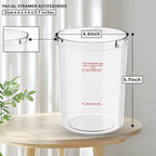 Water Jar for Facial Steamer Professional, Large Capacity Plastic Water Cup for - Image 2