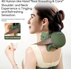 Upgraded Neck and Shoulder Massager, Professional Shiatsu Neck Massager - Image 6