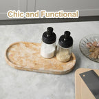 Koville Egypt Natural Marble Tray, Catchall Tray - Image 7