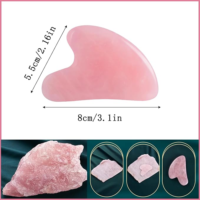 Gua Sha Jade Stone Gua Sha Massage Tool, Guasha Tool - Image 2