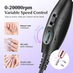 COSLUS C40 Electric Nail Drill File Professional: - Image 8