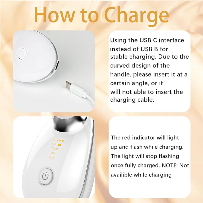 Neck Face Device, 3 in 1 Portable Face Sculpting Tool, Three Modes Facial Skin - Image 4