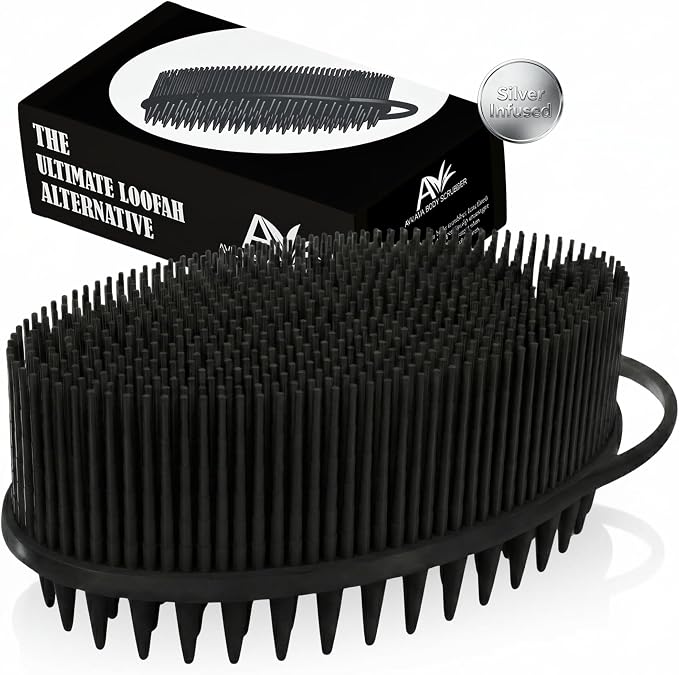 Avilana Silver Edition Scalp Massager Shampoo Brush by Avilana