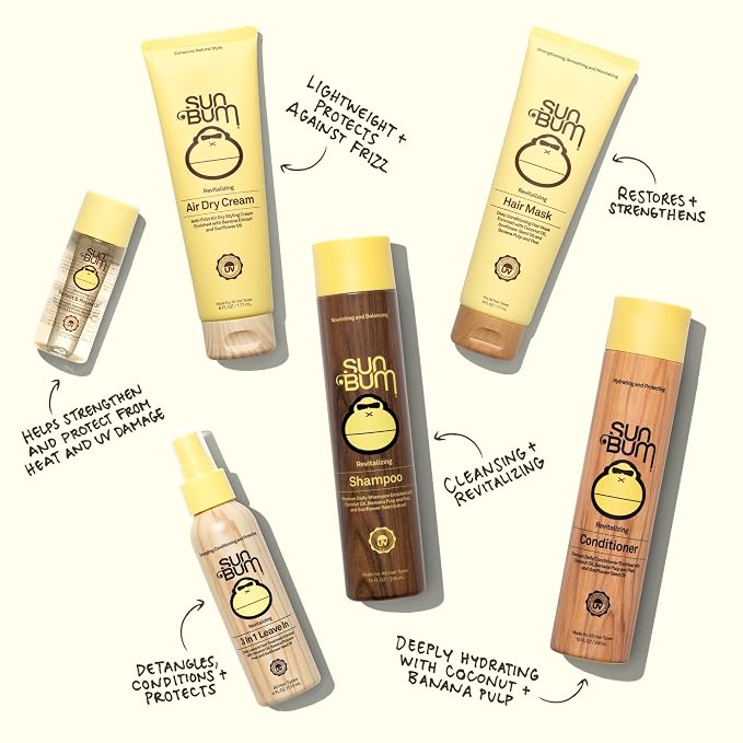 Sun Bum Revitalizing Deep Conditioning Hair Mask - Image 4