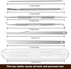 Ingrown Toenail Pedicure Tool Kit 7pcs Nail Manicure Kit Stainless Steel Nail - Image 2