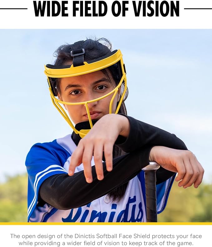 Dinictis Softball Face Mask, Lightweight, Comfortable, - Image 5