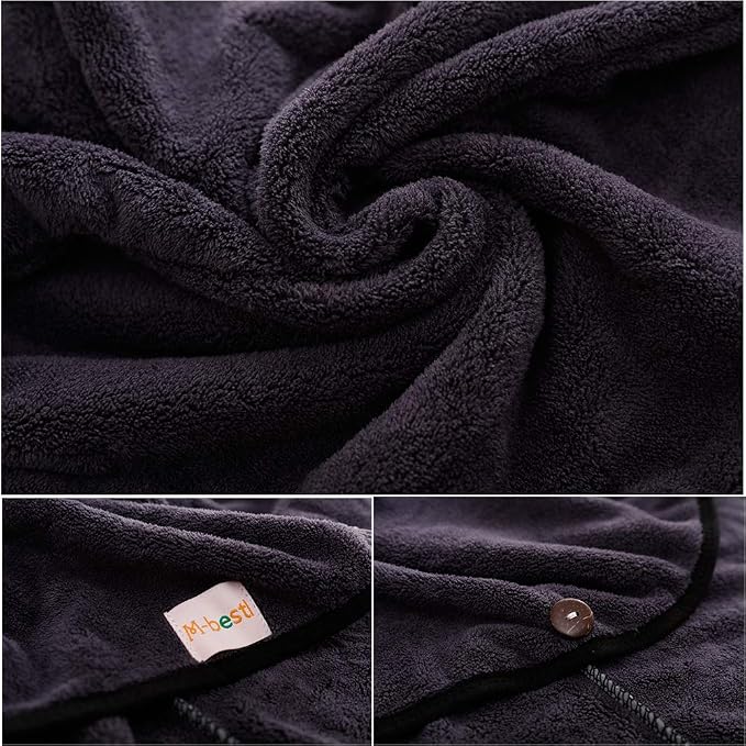 M-bestl 2 Pack Hair Drying Towels, Hair Towel Wrap, Absorbent Microfiber Hair - Image 5