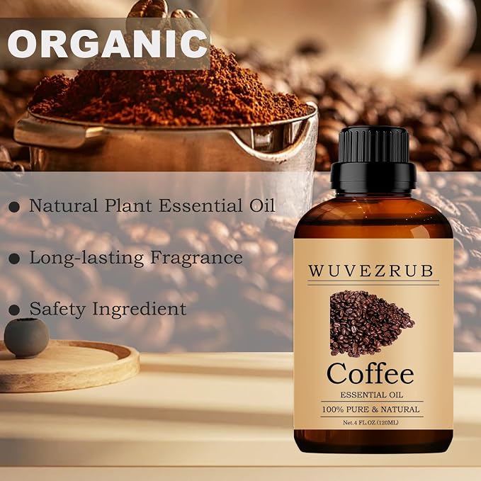 Coffee Essential Oils, 120ML 100% Pure and Natural Essential Oil - Image 2