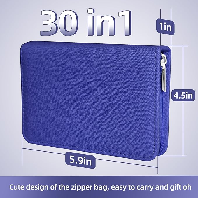 Manicure Set 30 in 1 Nail Clippers Set, Nail Manicure Kit - Image 3