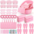 Thiccywoov 54Pcs Kids Foot Spa Party Supplies by Thiccywoov