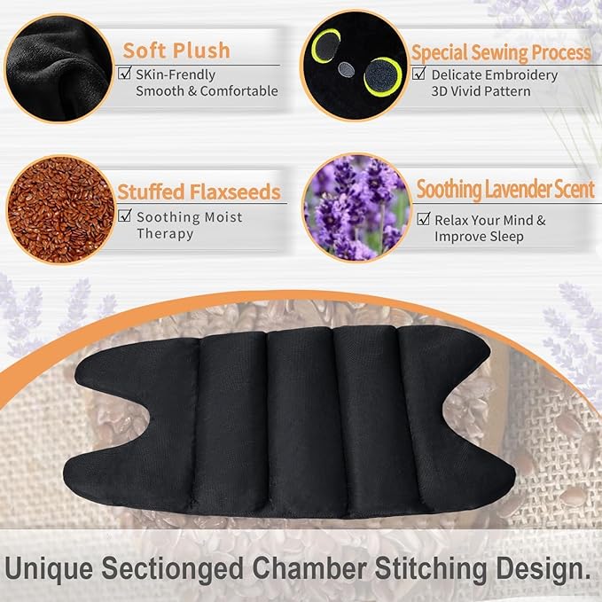 Microwave Heating Pad for Cramps Pain Relief, 19 * 9" Microwavable Heating Pads - Image 5