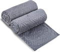 JML Large Microfiber Bath Towels Set of 2, Super Absorbent, Fast Drying by JML