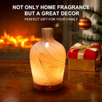 Classical Vase Art Glass Aromatherapy Diffuser 160ml ultrasonic Cool Mist Scent - Image 7
