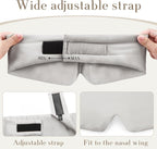 SECZIPE 100% Mulberry Silk Sleep Mask Eye Mask - Image 4