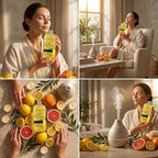 Essentially KateS Lemon Massage Lotion Body Oil Multi-Purpose Oil 8 Fl Oz - Image 4