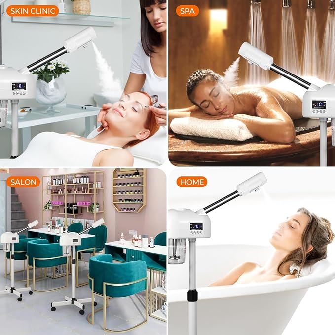 Professional Facial Steamer for Estheticians, Hot Mist & Timer Function - Image 6