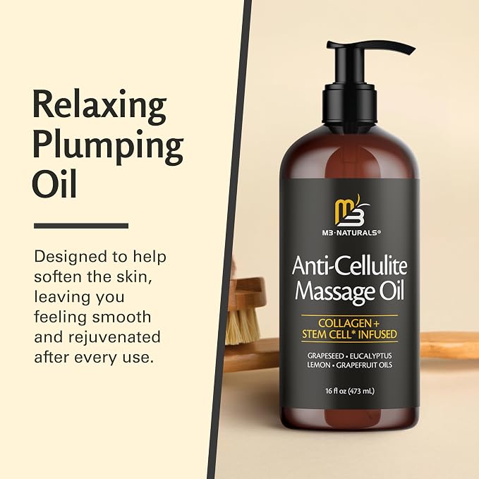 Firming Body Massage Oil with Collagen & Stem Cell – Helps Smooth The - Image 8