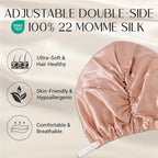 ZIMASILK 22Momme 100% Mulberry Silk Sleep Cap - Image 2