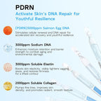 Salmon DNA PDRN Anti-Aging Serum, 5000ppm Salmon Egg DNA Ampoule, 2000ppm - Image 3